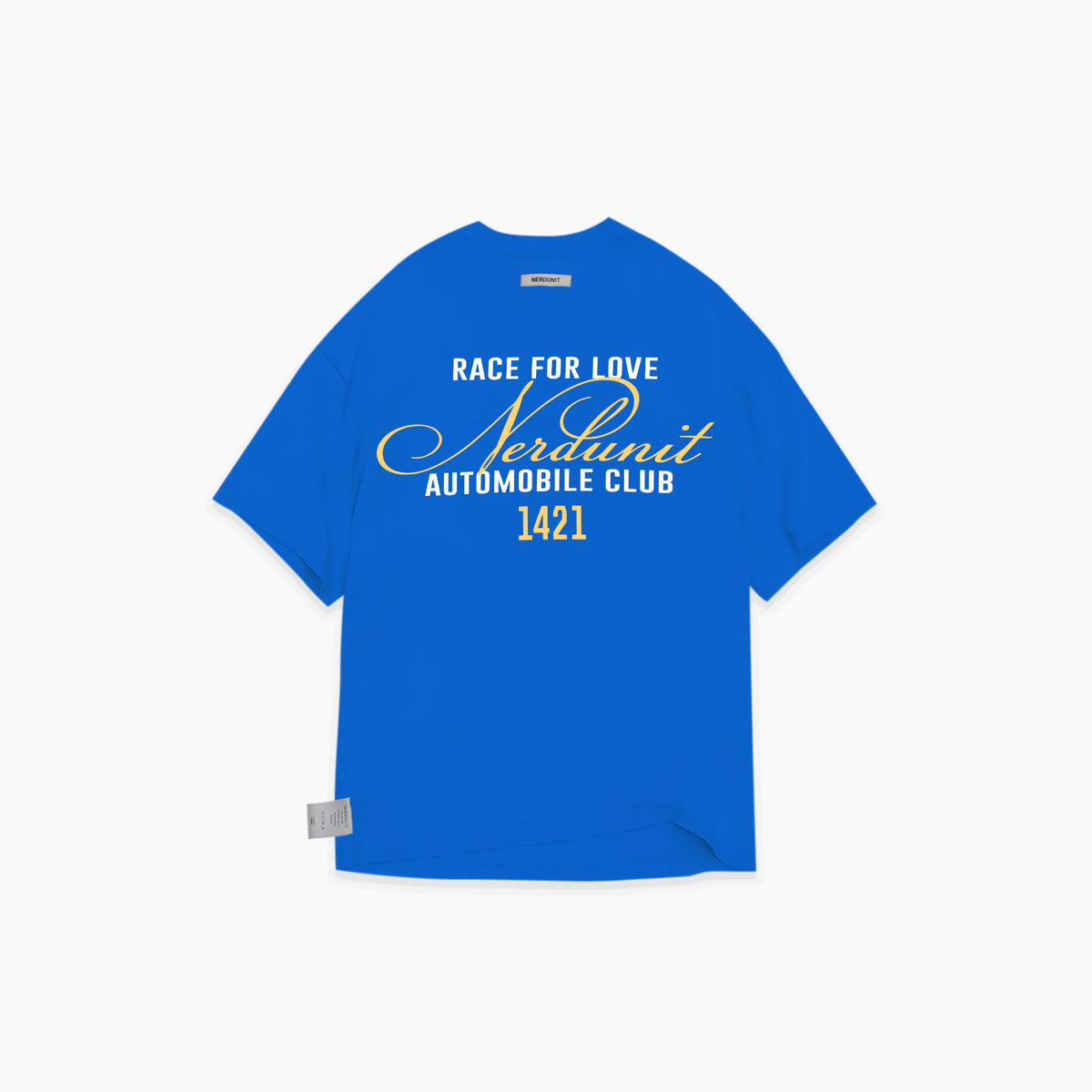 Old American Club Tshirt | Cobalt Blue
