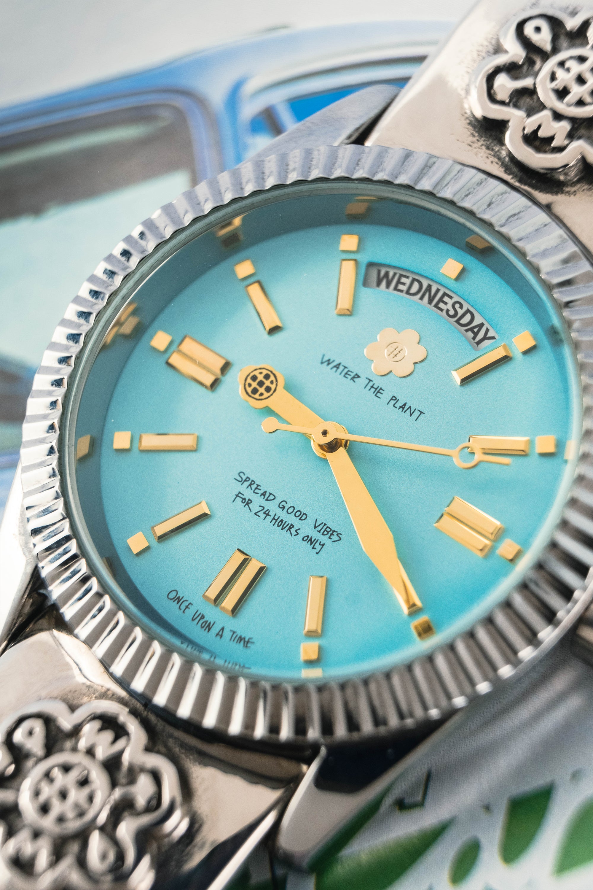 "ETERNA" Quality Time Watch | Silver Breeze