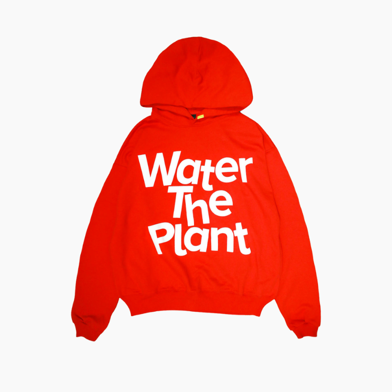 Smiley Hallmark Hoodie Red