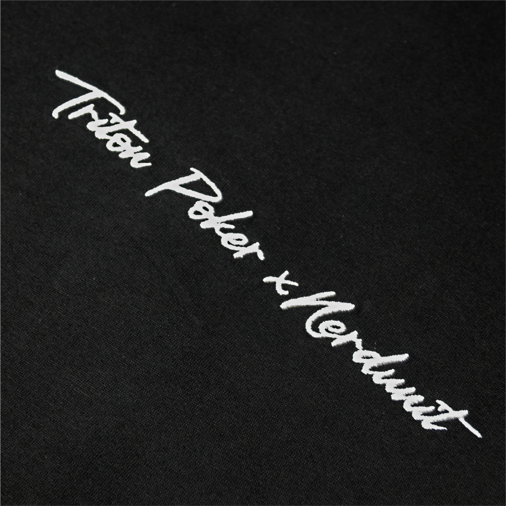 NU x TRITON "POKER" TEE | BLACK