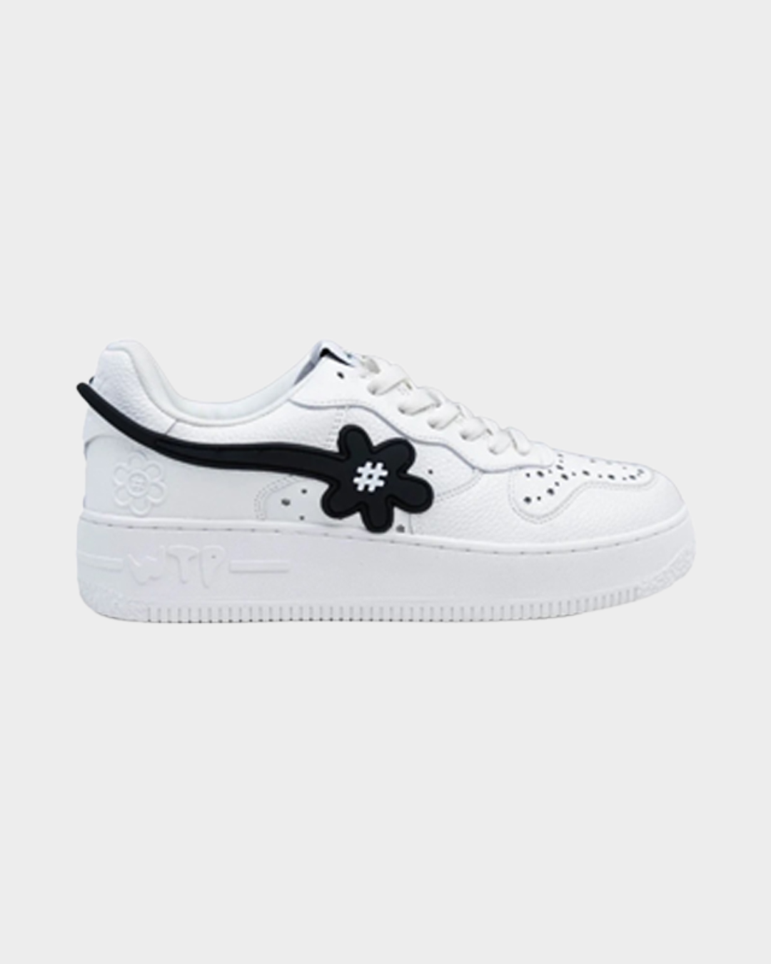 “GR” GOAT Kicks | White Black