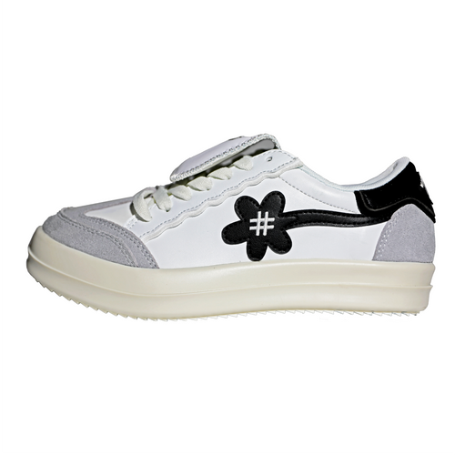 "BONE" Vintage Kicks | White