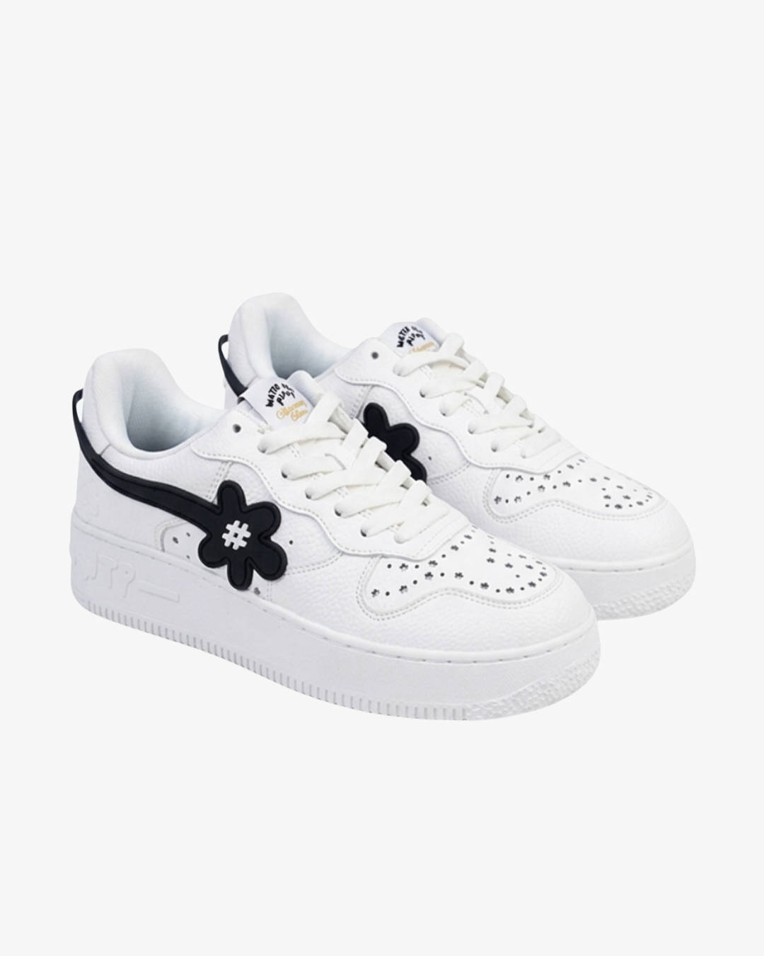“GR” GOAT Kicks | White Black