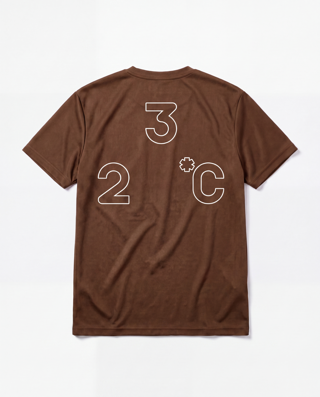 32°C  Signature Tee | Brown