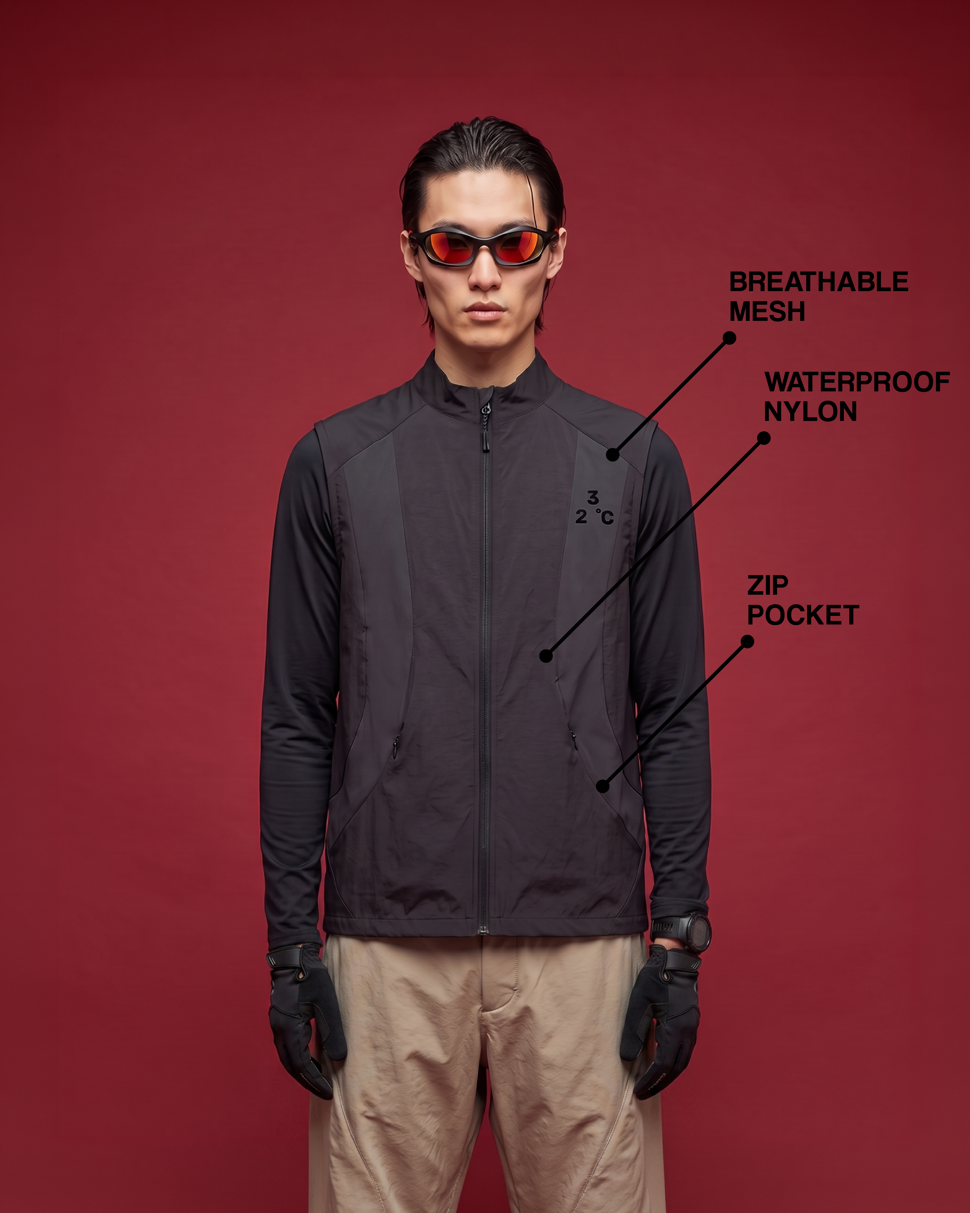 32°C Air Vest | Black