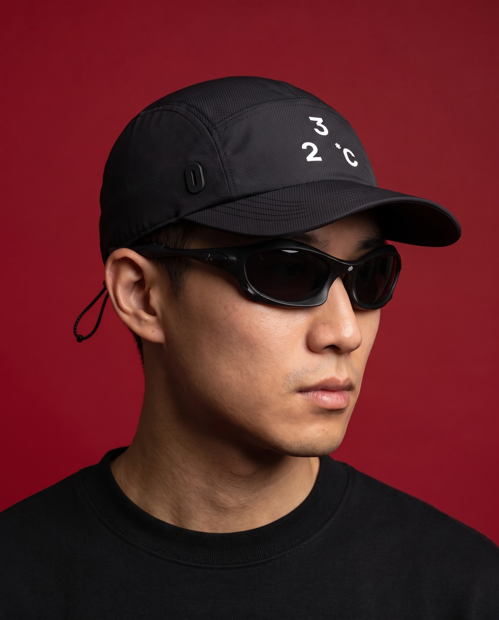 32°C  Daily Cap | Black