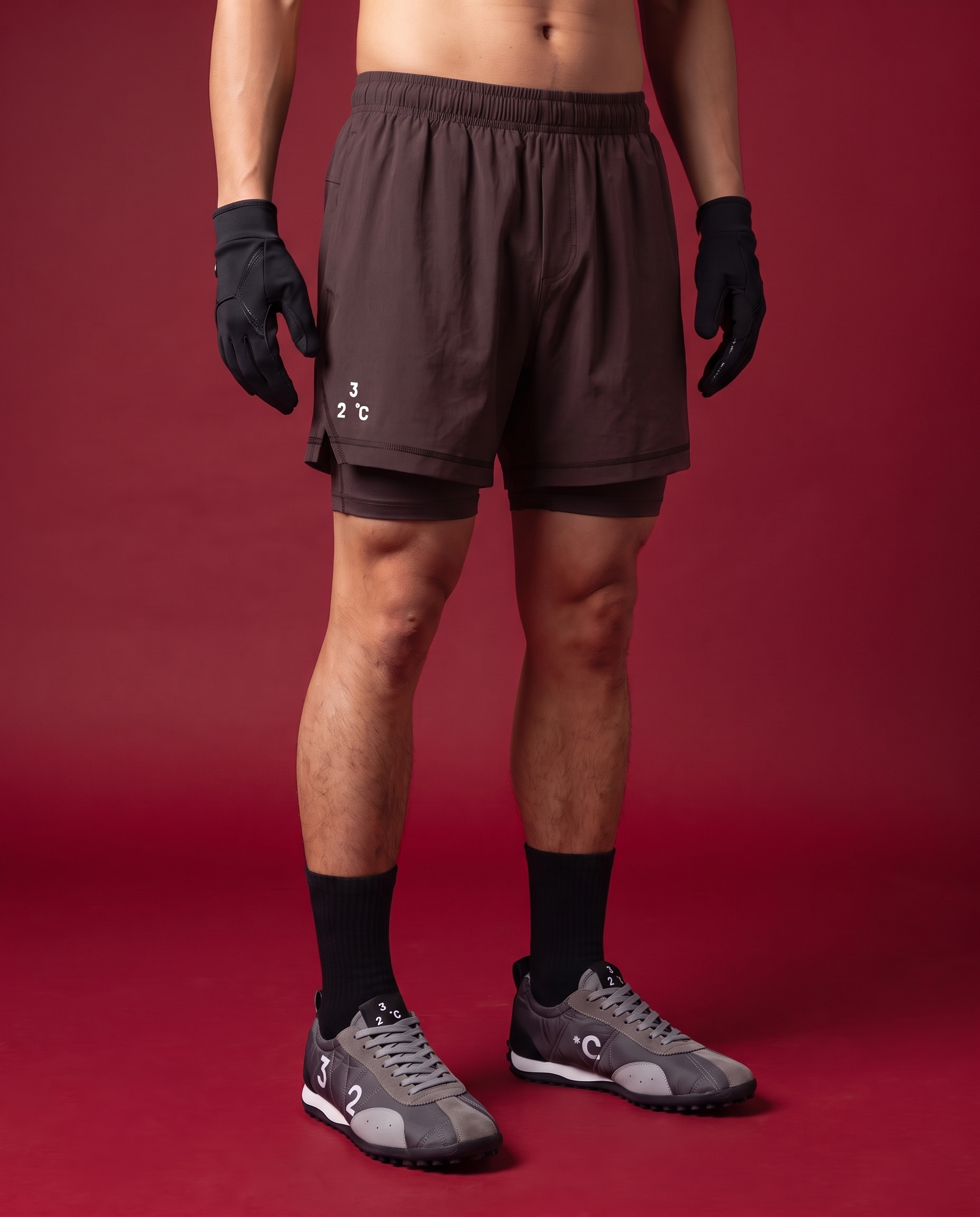 32°C  Energy Shorts | Brown