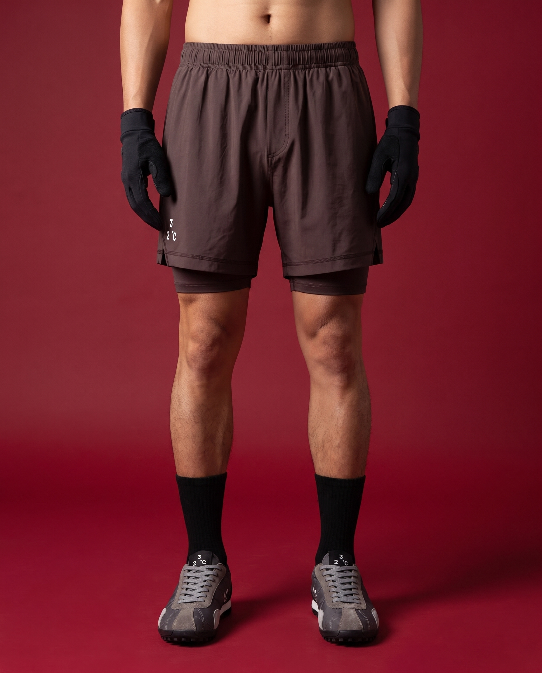 32°C  Energy Shorts | Brown
