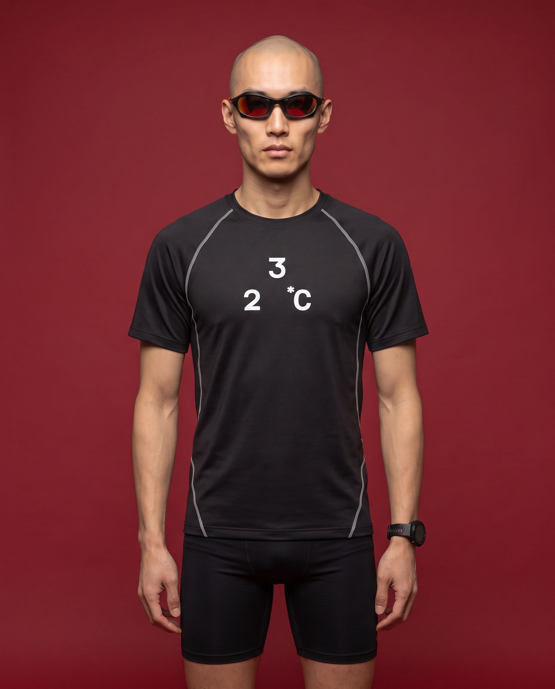 32°C  Move Tee | Black