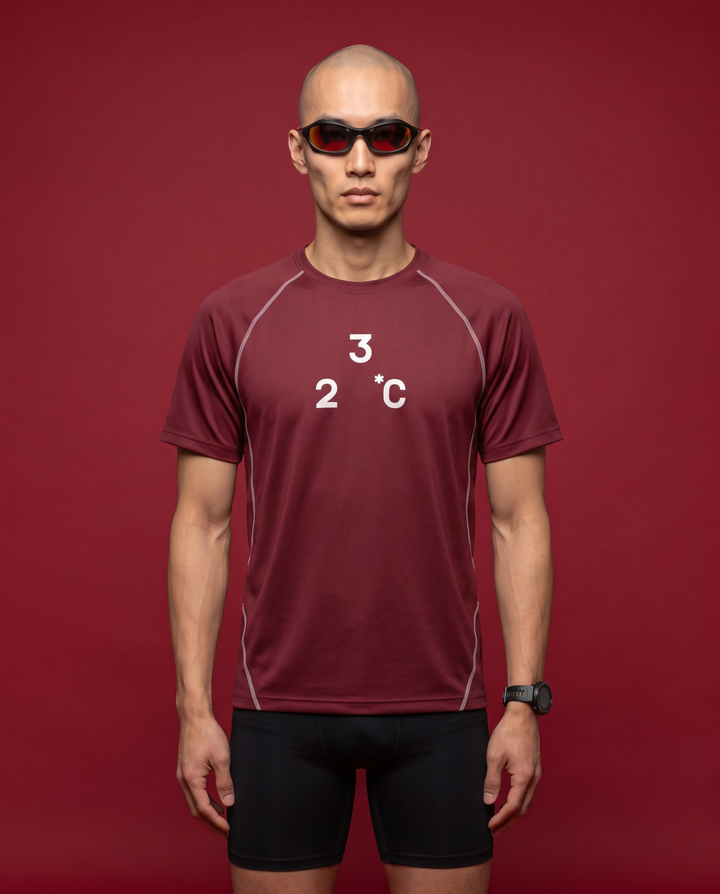 32°C  Move Tee | Red