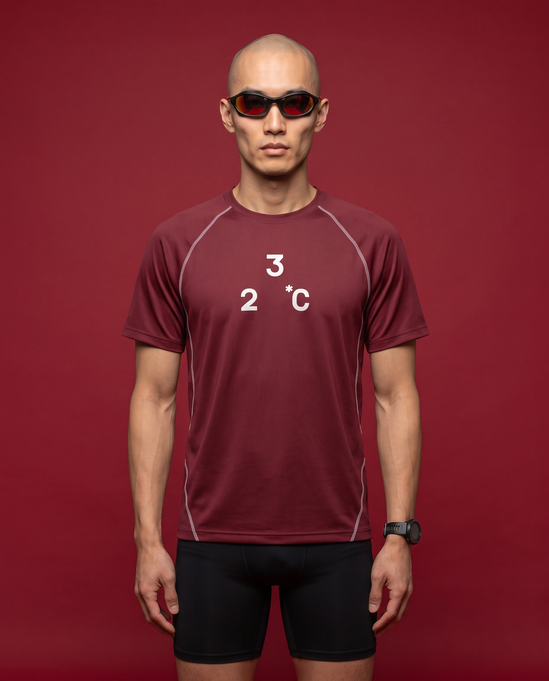 32°C  Move Tee | Red