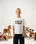 "Hor-seh" Kids Tee | White