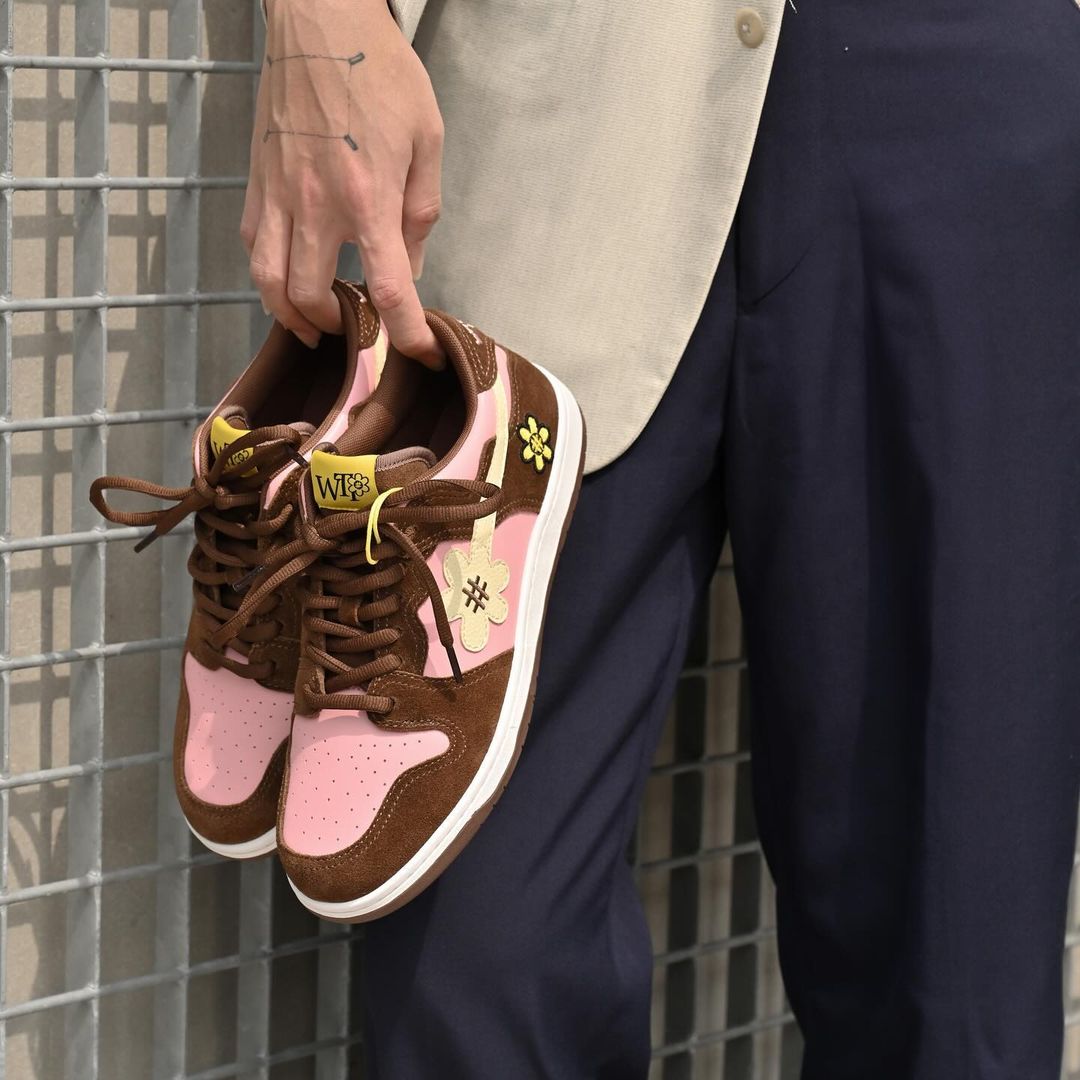 WTP "Cotton Candy" Dream Kicks | Pink Brown