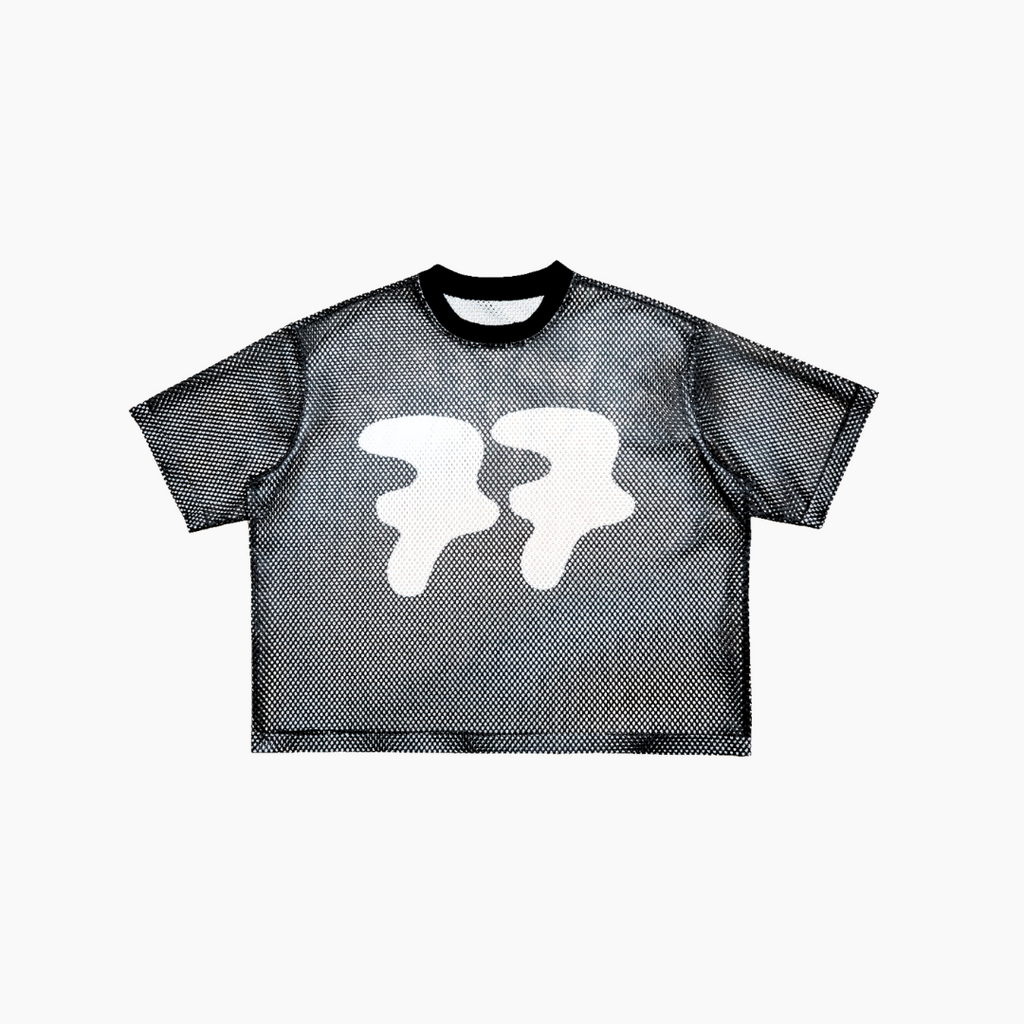 WTP “77” Mesh Baseball Jersey | Black