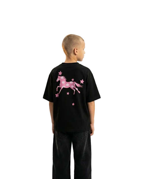 "Unihorse" Kids Tee | Black