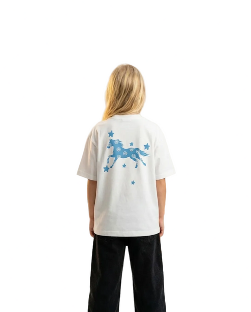 "Unihorse" Kids Tee | White