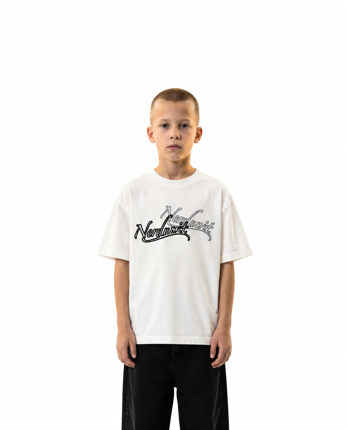 NUKIDS SB Shadow Tee | White
