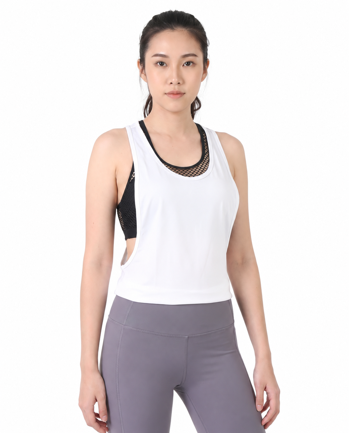 Biance Tank Top | White