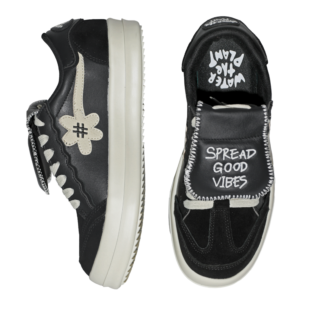 "GHOST" Vintage Kicks | Black