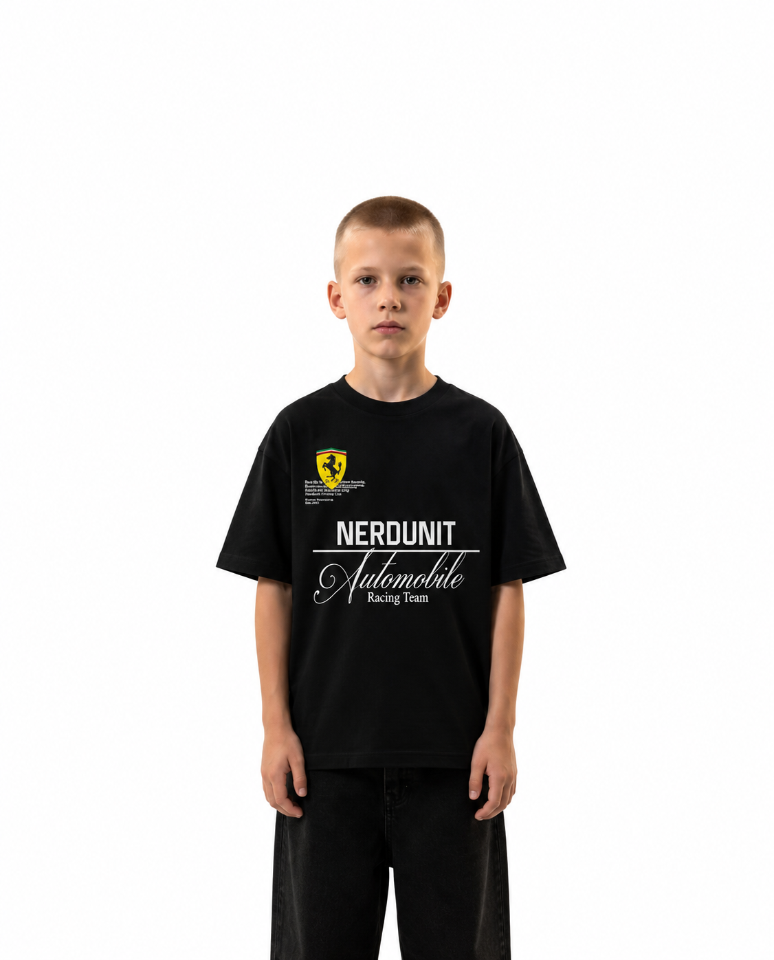 R4Love Logo Kids Tee | Black