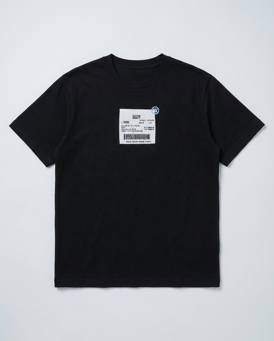 "Lucky 4D" Tee | White