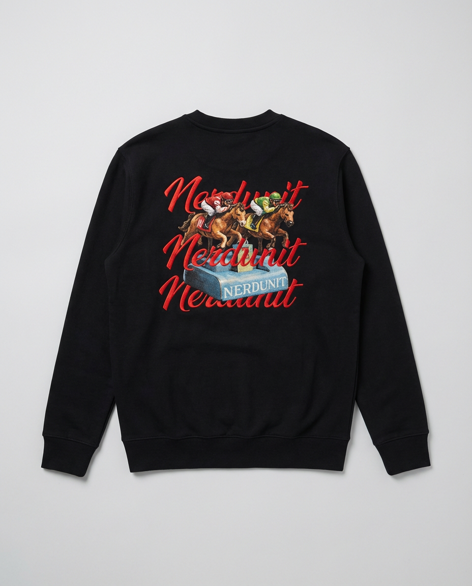 "No Brakes" Sweater | Black