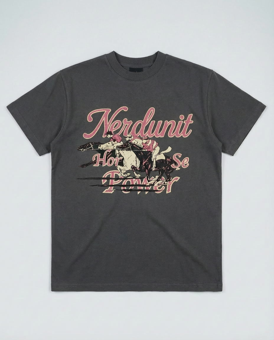 "Hoursepower Club" Tee | Black