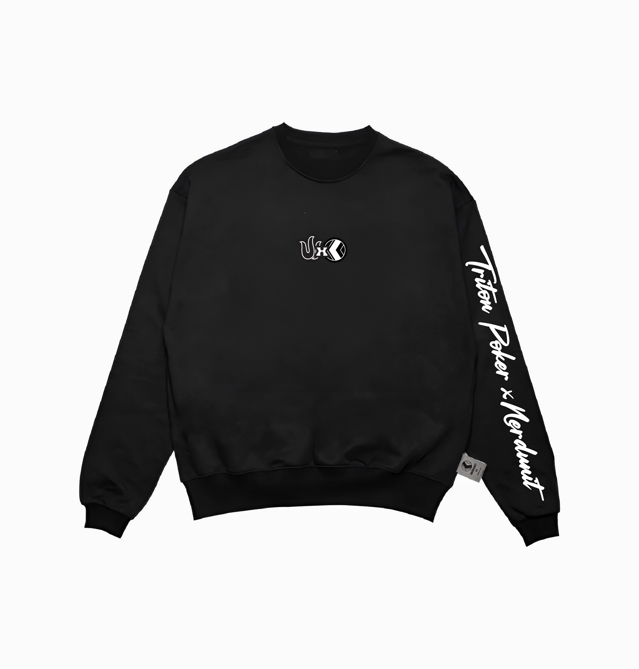 NU x TRITON "CLUB" SWEATSHIRT | BLACK