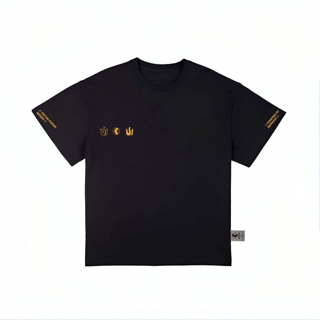 NU x TRITON "ACE" TEE | BLACK