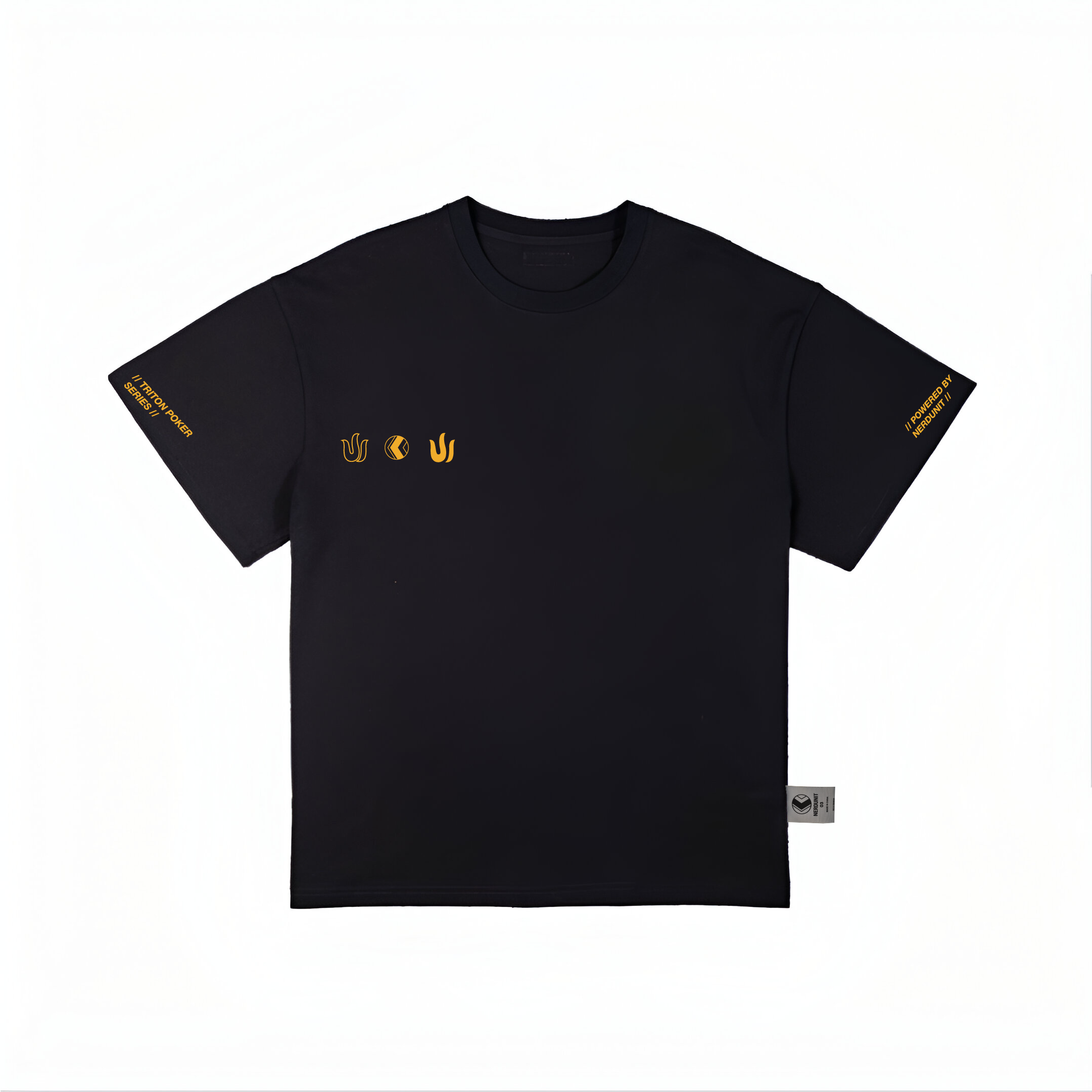 NU x TRITON "ACE" TEE | BLACK