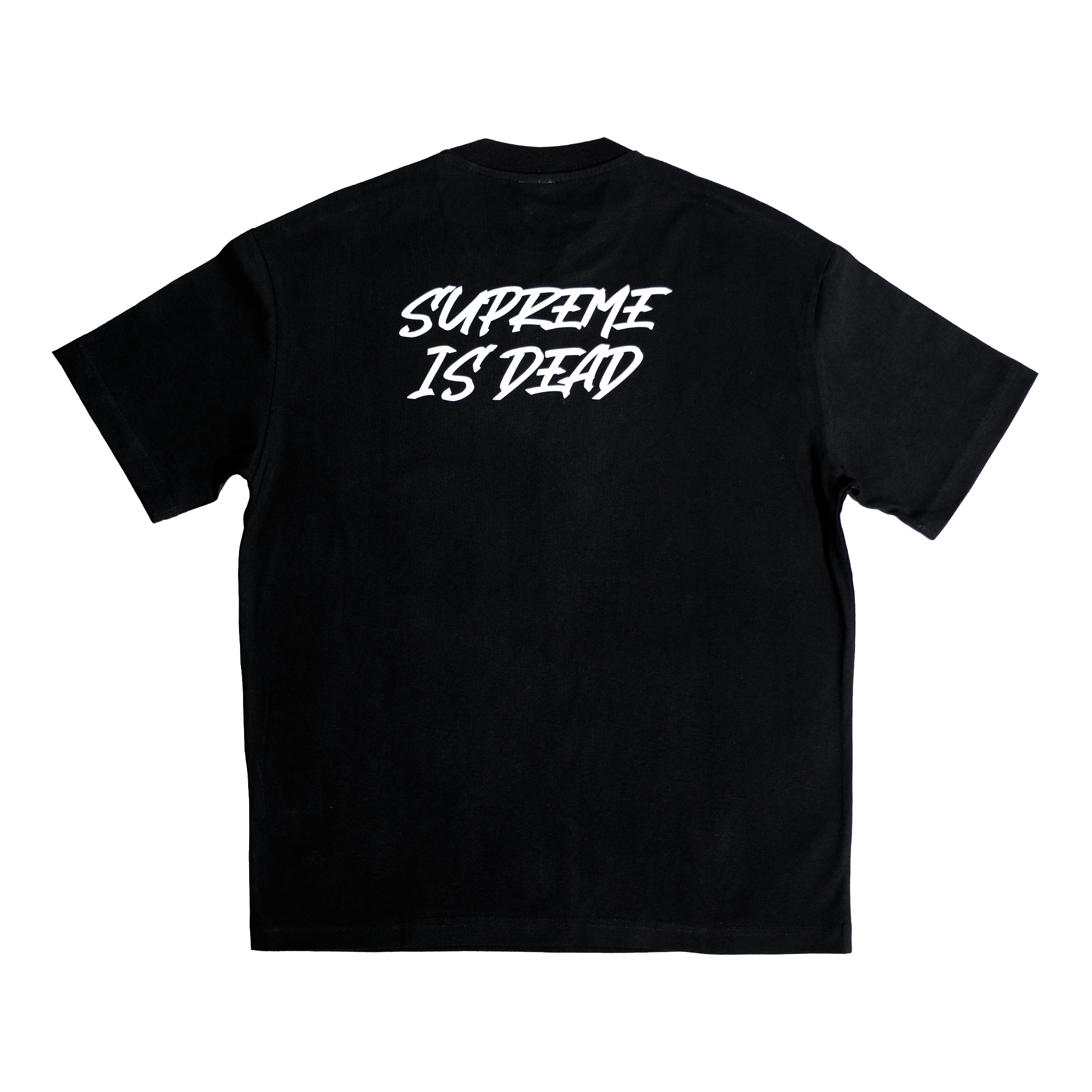 "RED FURY" Not Sup Tee | Black