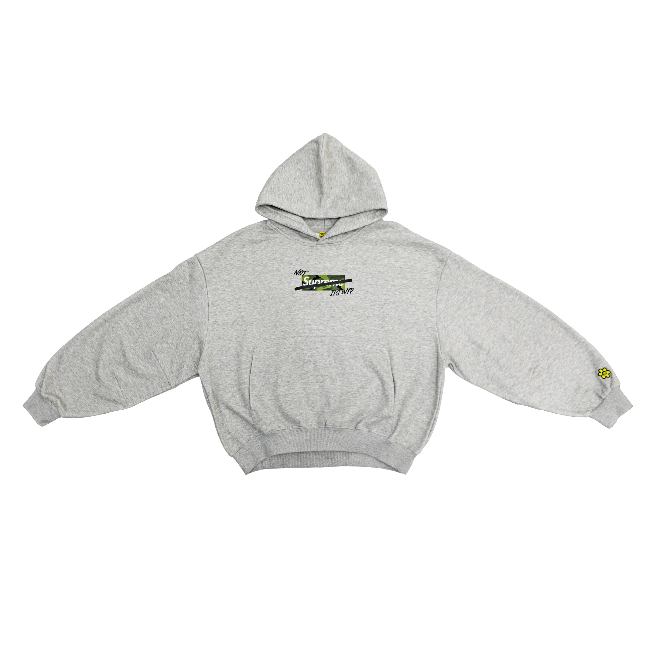 "VOLT" Not Sup Hoodie | Gray