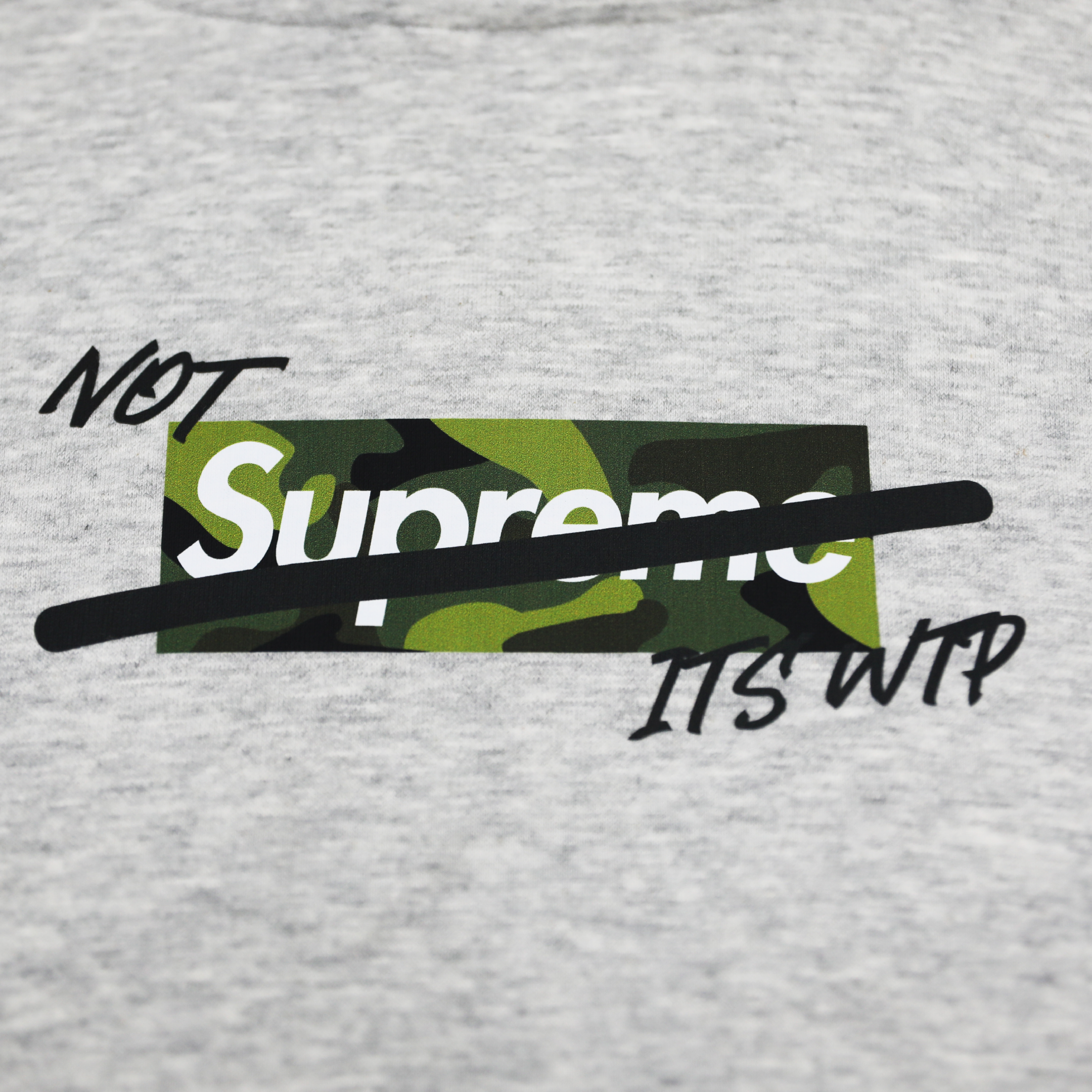 "VOLT" Not Sup Hoodie | Gray