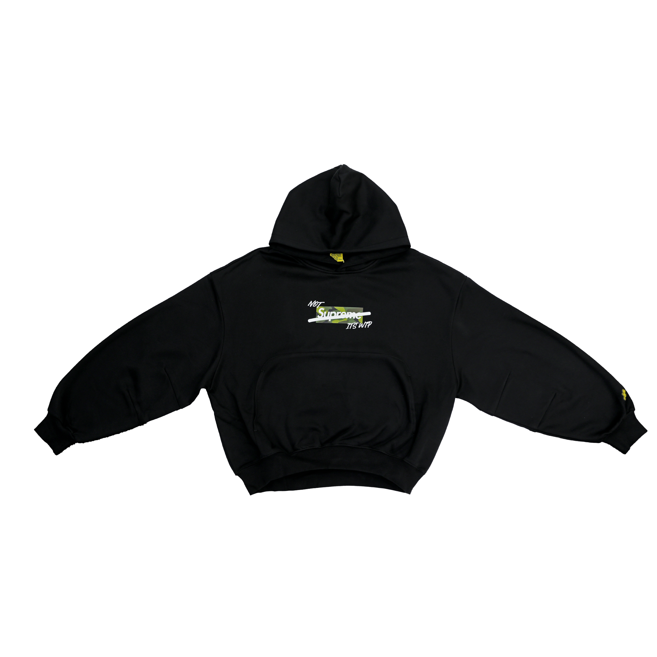 "VOLT" Not Sup Hoodie | Black