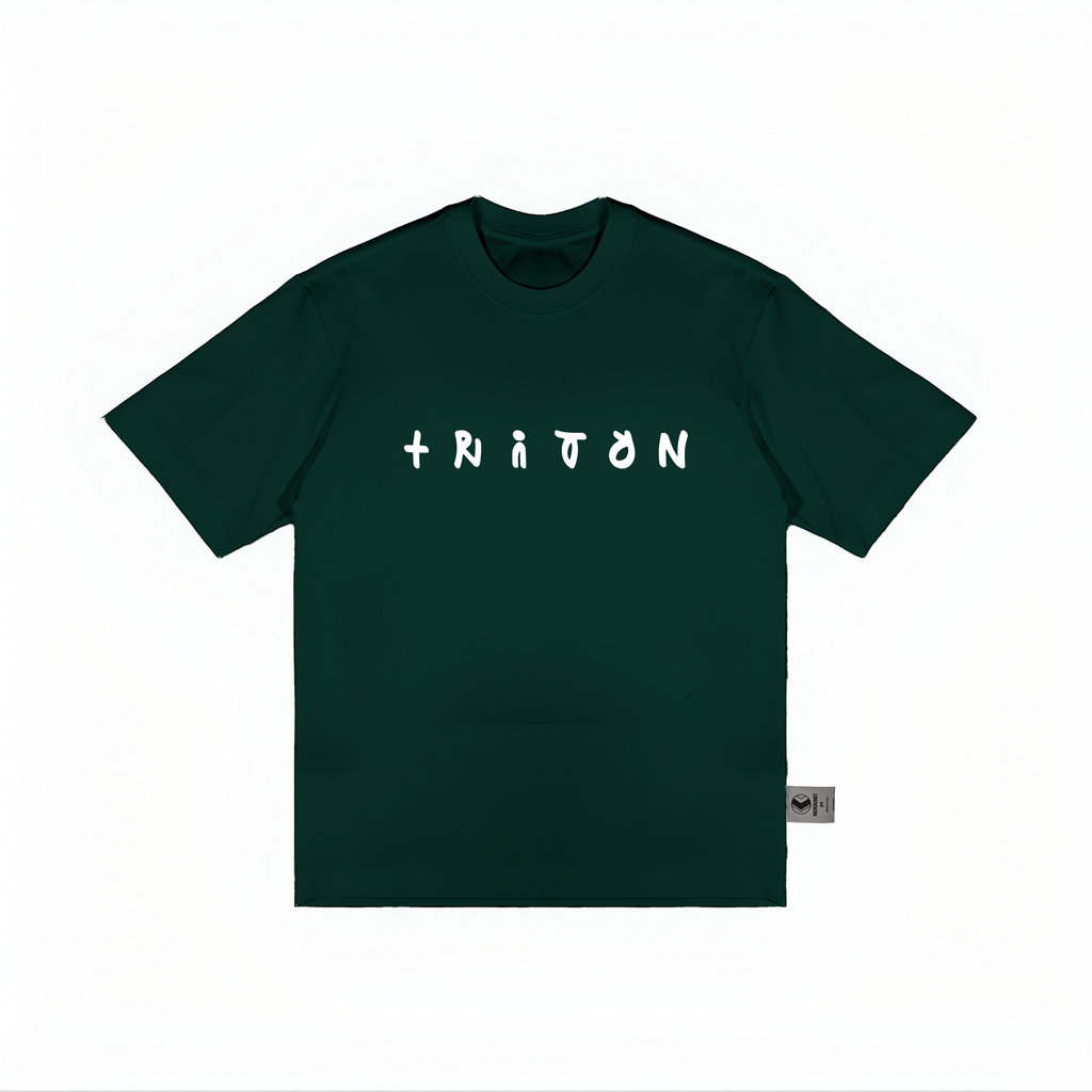 NU x TRITON "ROYAL" TEE | DARK GREEN