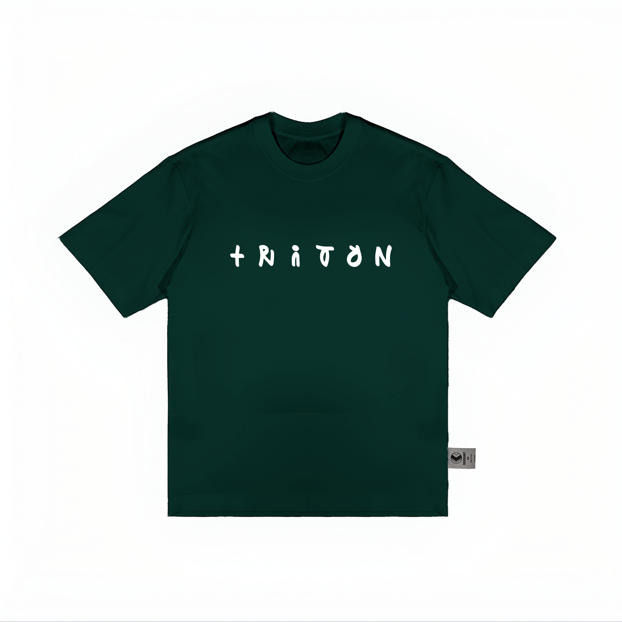 NU x TRITON "ROYAL" TEE | DARK GREEN