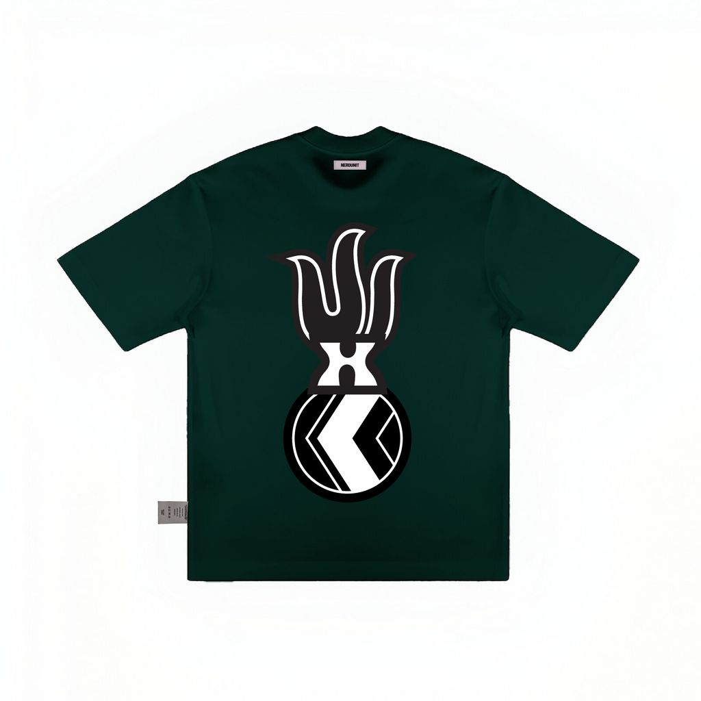 NU x TRITON "ROYAL" TEE | DARK GREEN