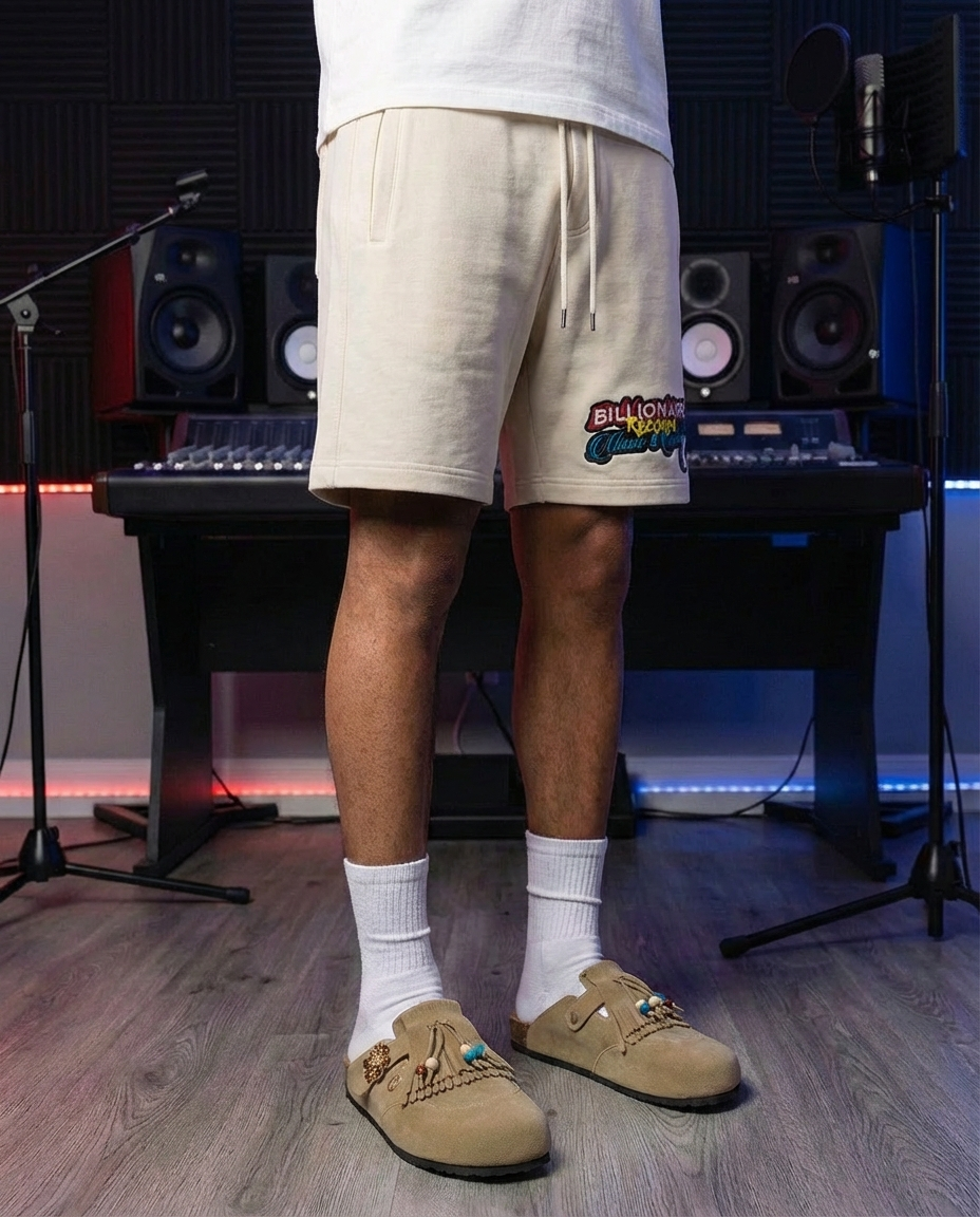 B-Records Shorts | Flat White