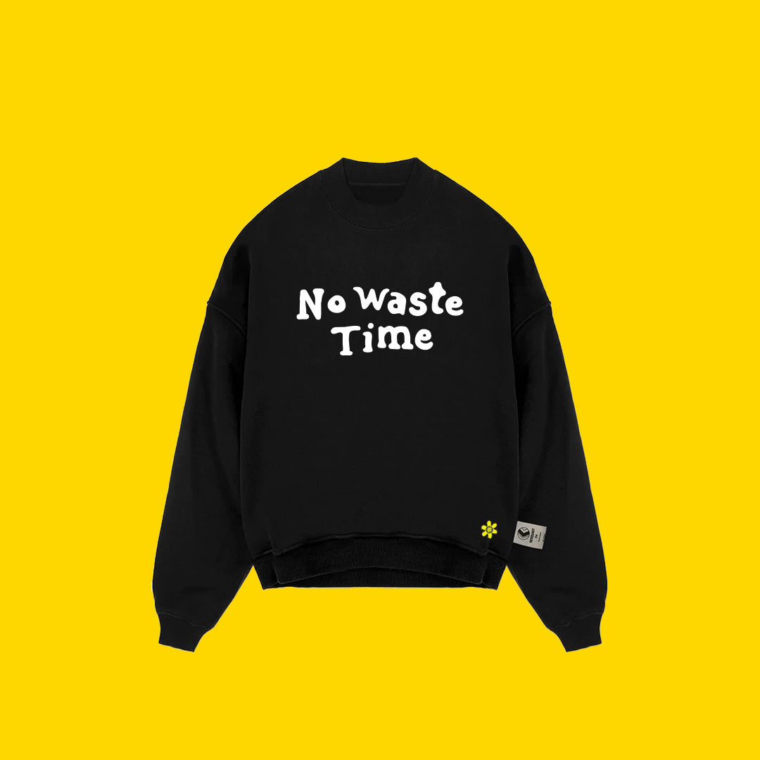 WTP No Waste Time Sweatshirt | Black