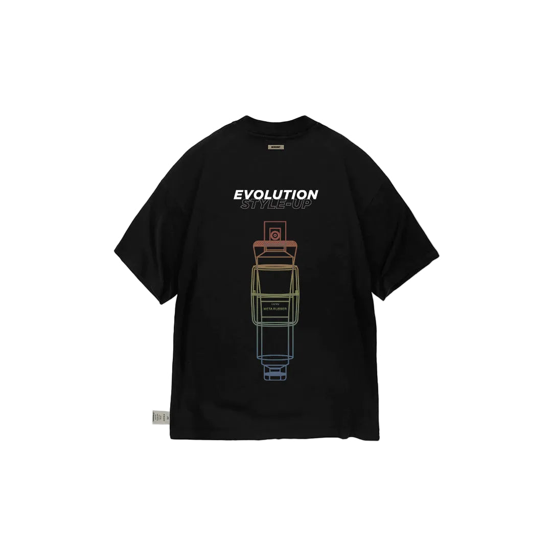NU X Gatsby Meta Tshirt | Black