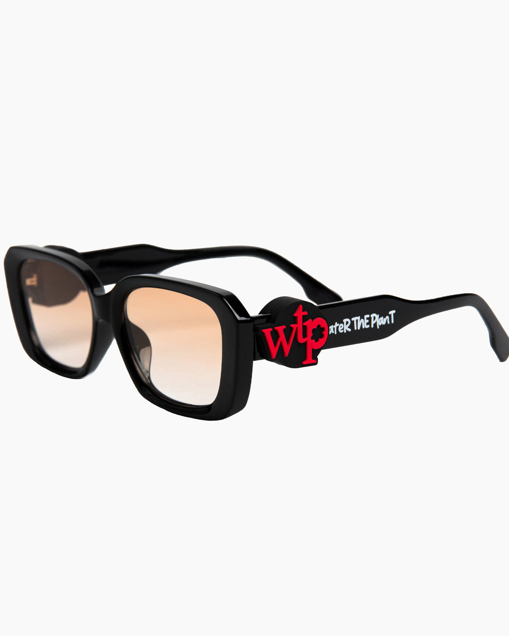 "BUBBLEGUM" Sunnies | Black | Brown Lense