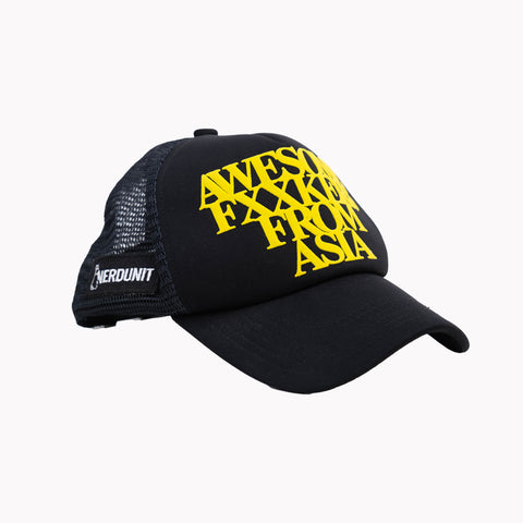 NU x FR2 AFFA Trucker Cap | Black