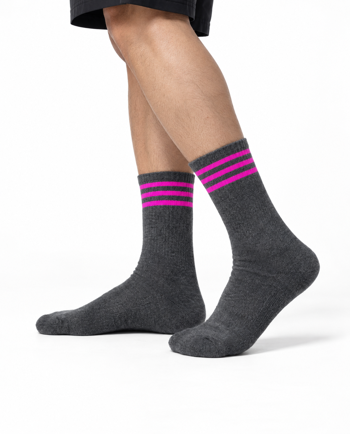Stripes Socks | Gray