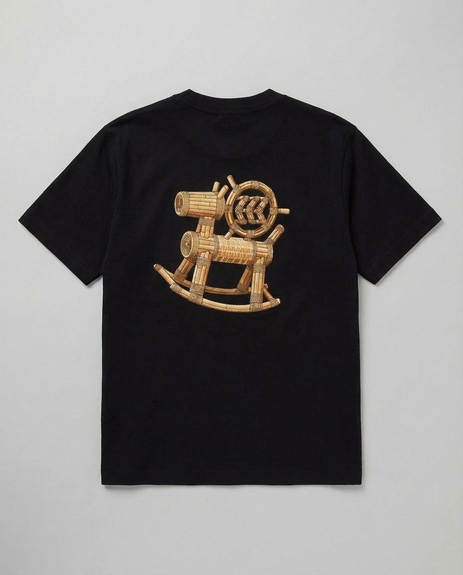 "Stallion" Tee | Burgundy