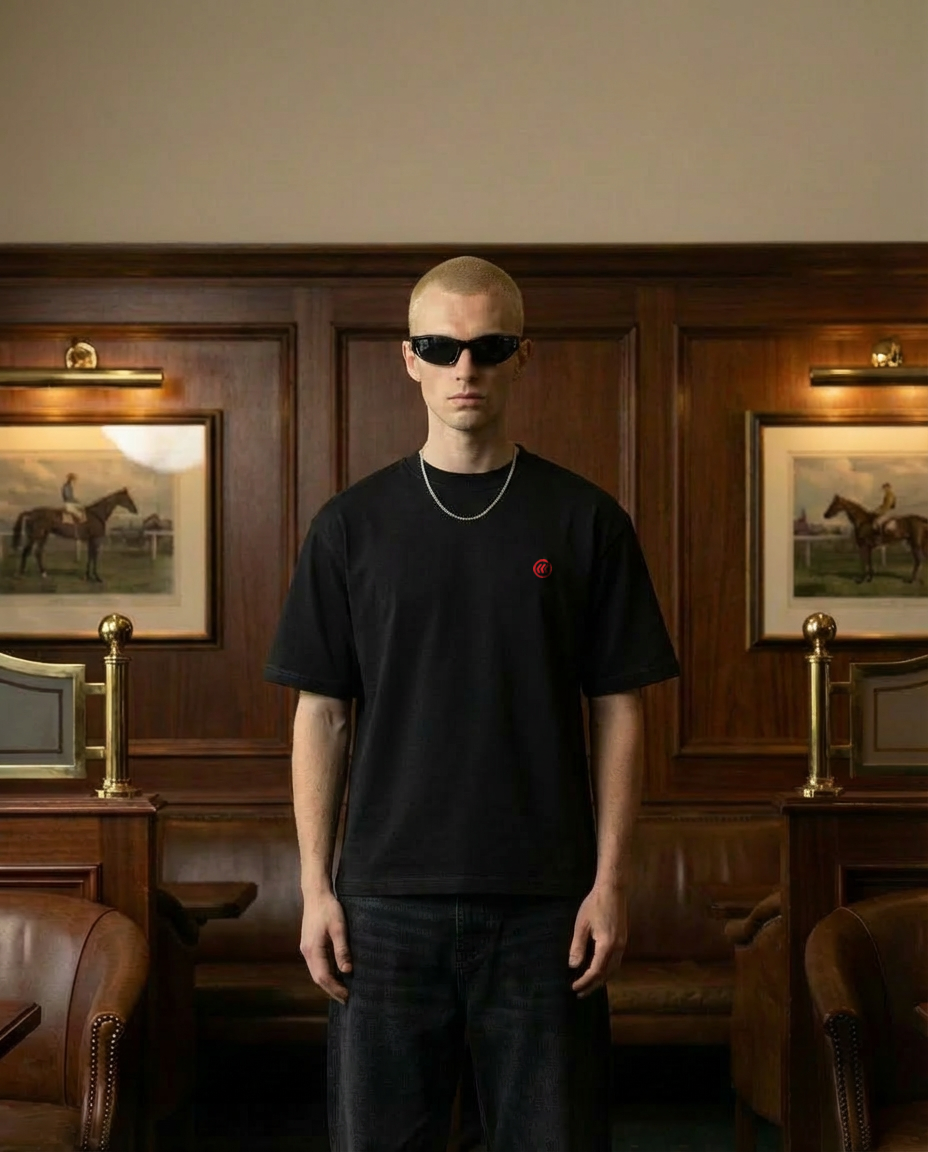 "Stallion" Tee | Black