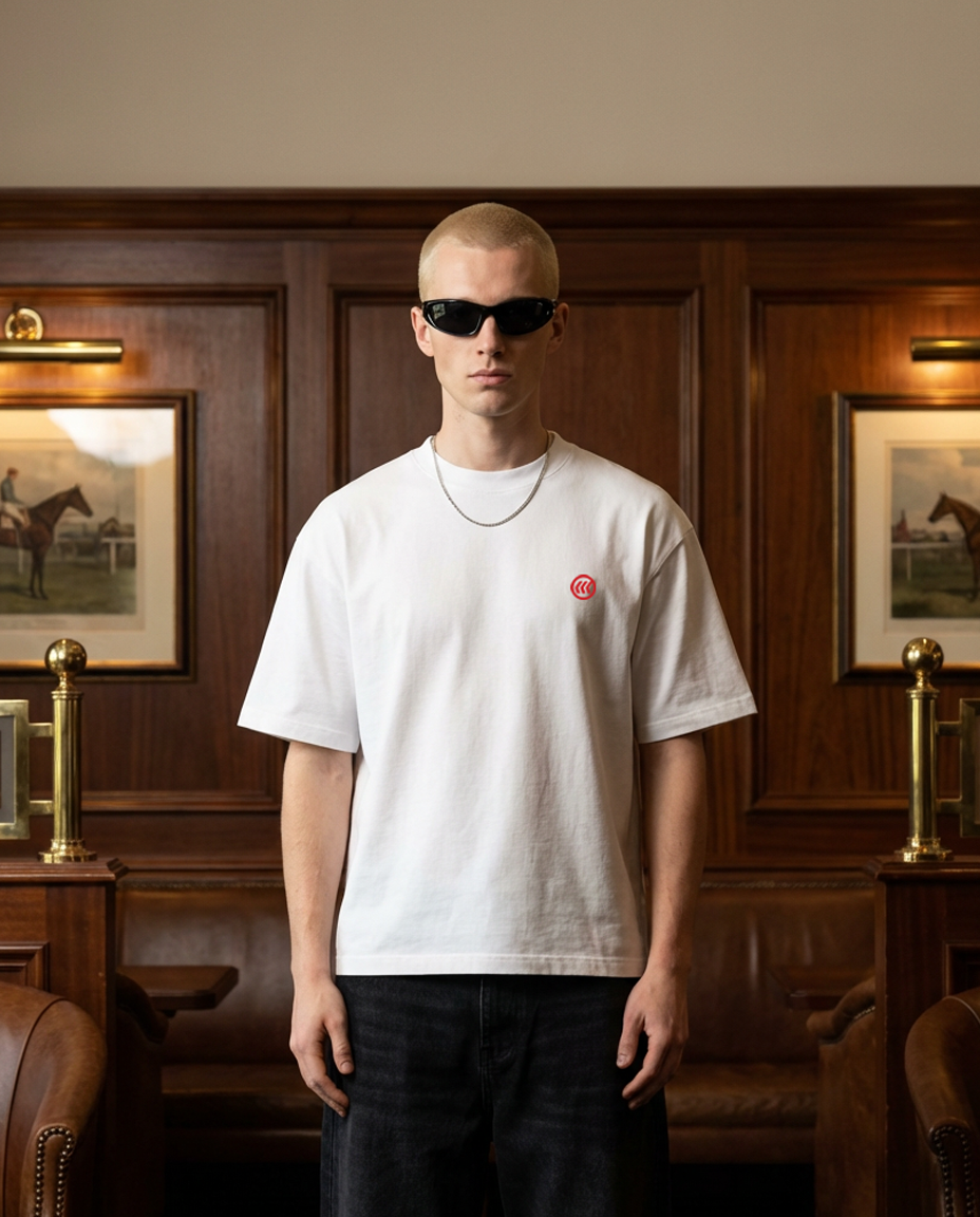 “Run Free“ Tee | White