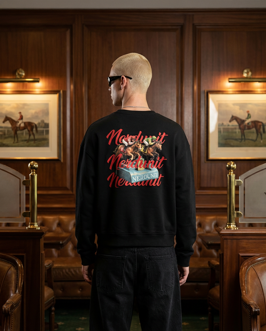 "No Brakes" Sweater | Black