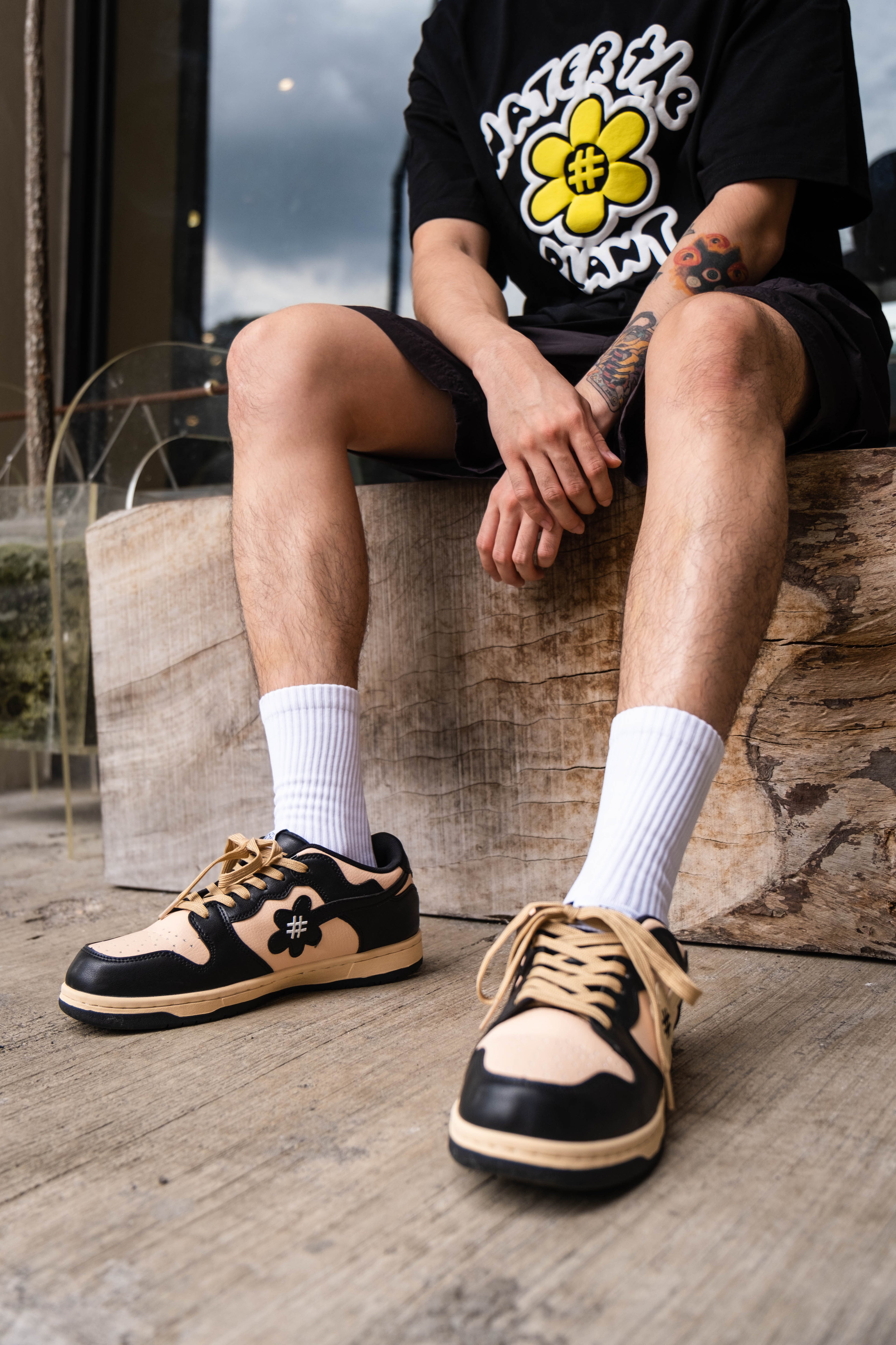 WTP "CHOCOLATE" DREAM KICKS | CREAM BLACK