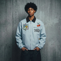 "Dream" Work Jacket | Pastel Blue