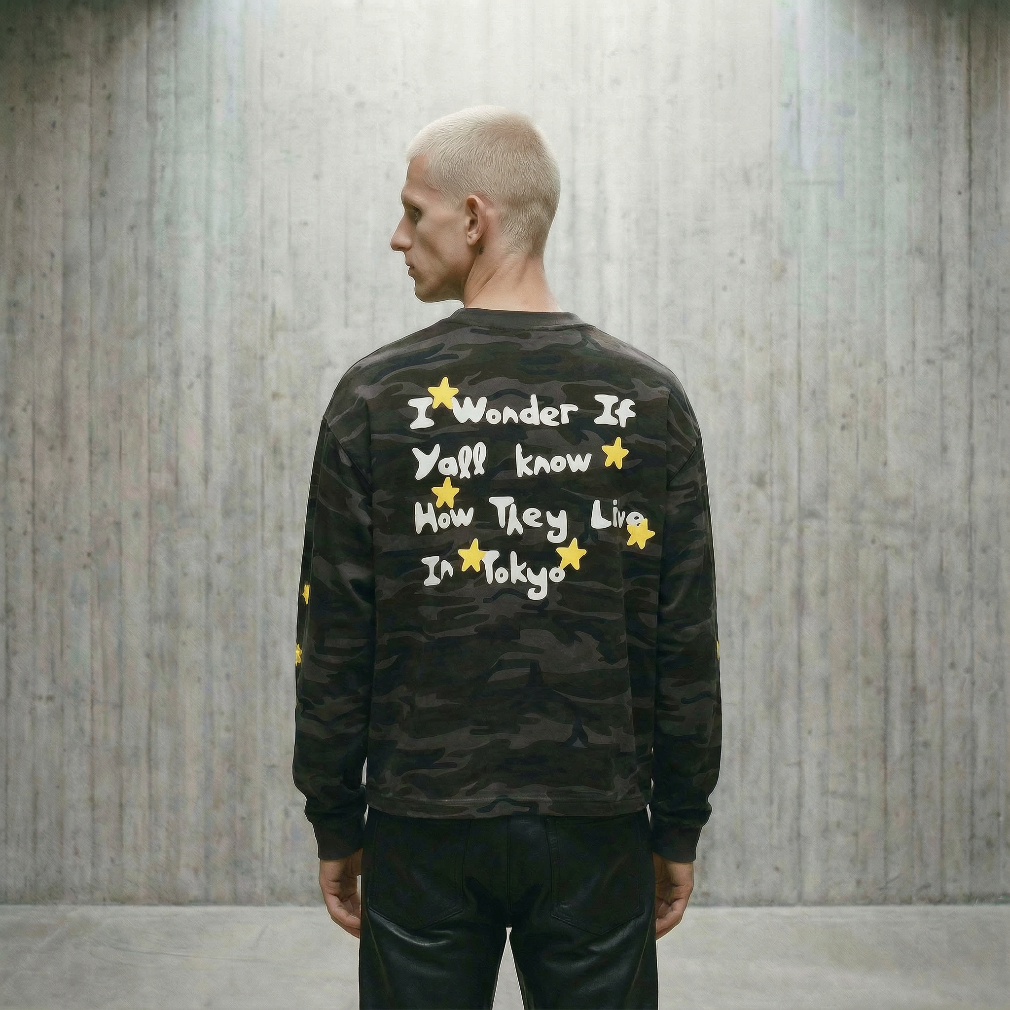 "Thinker" Long Sleeves | Camo